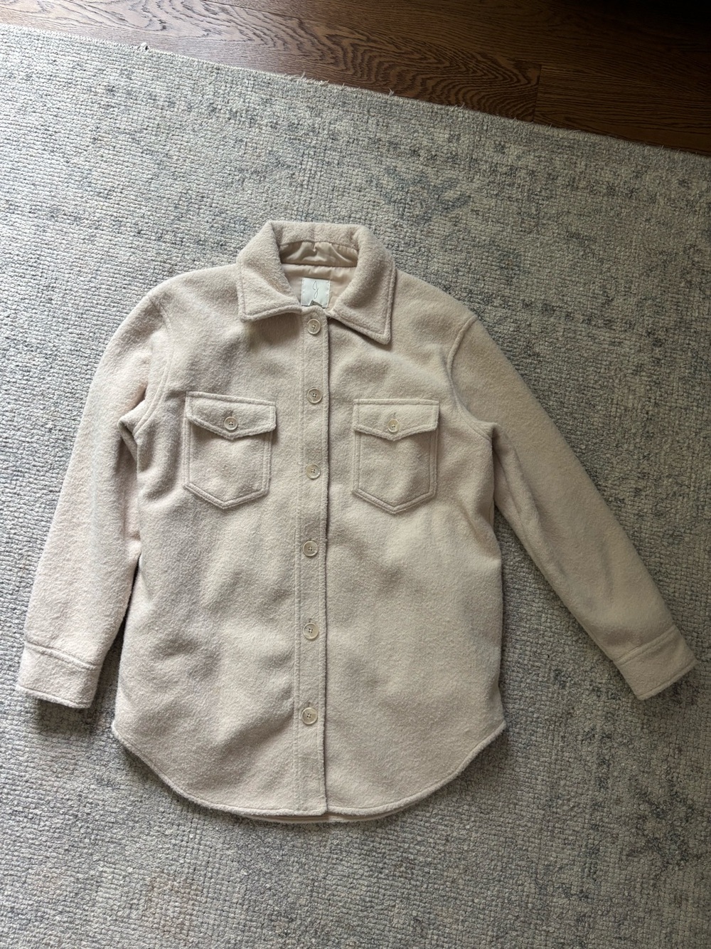 Joie Button-Up Shacket Jacket